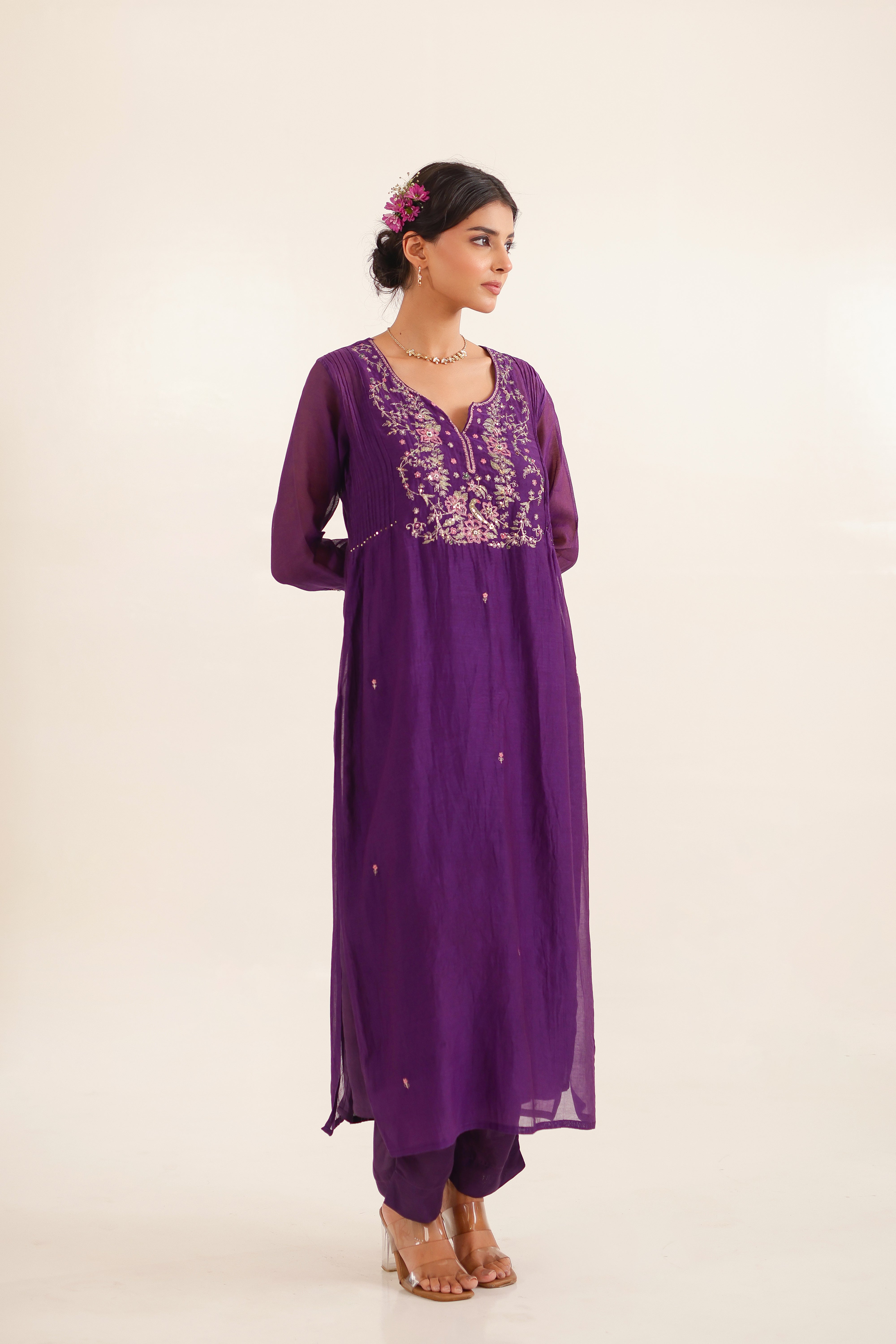 PURPLE DAYDREAM SUIT SET