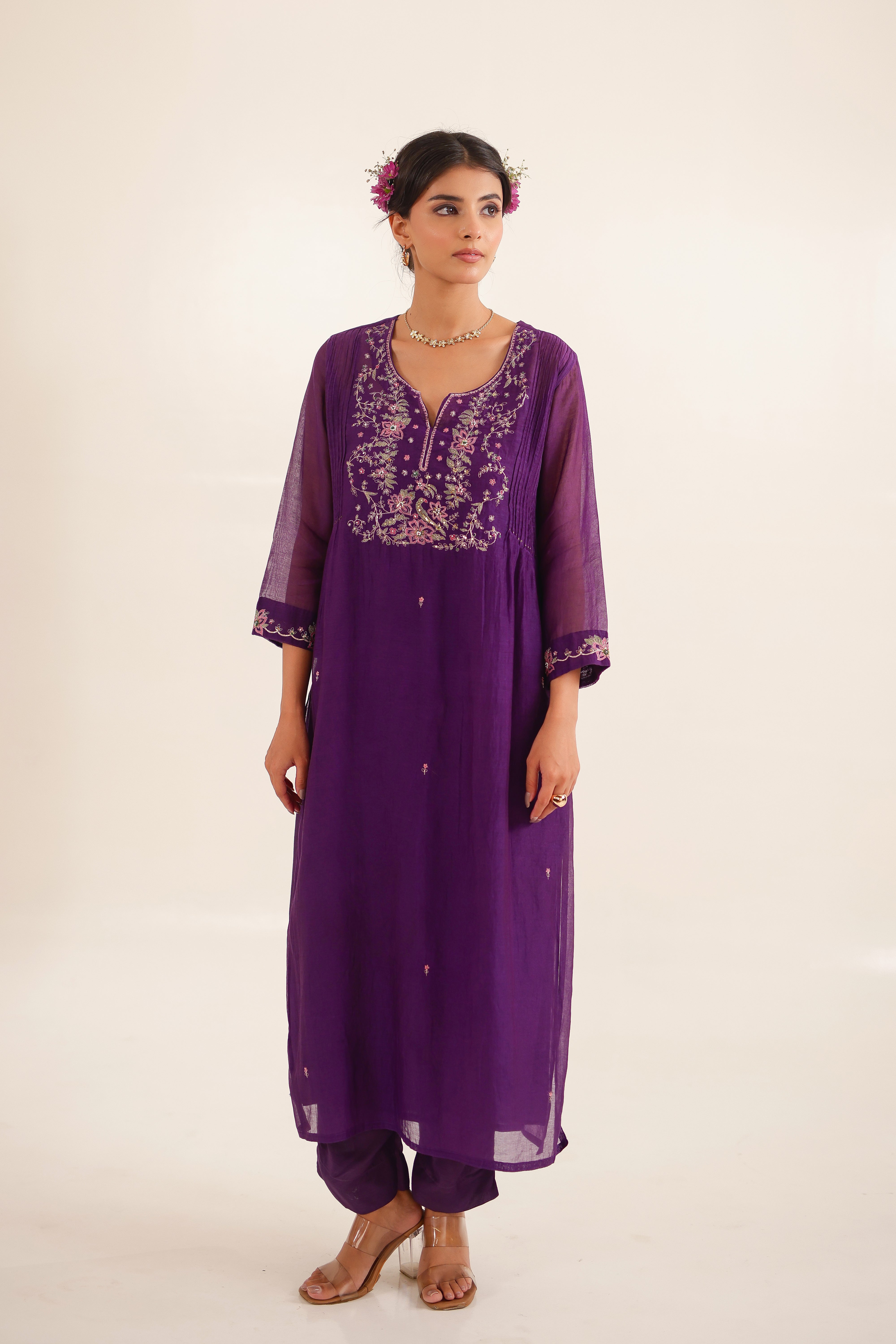 PURPLE DAYDREAM SUIT SET