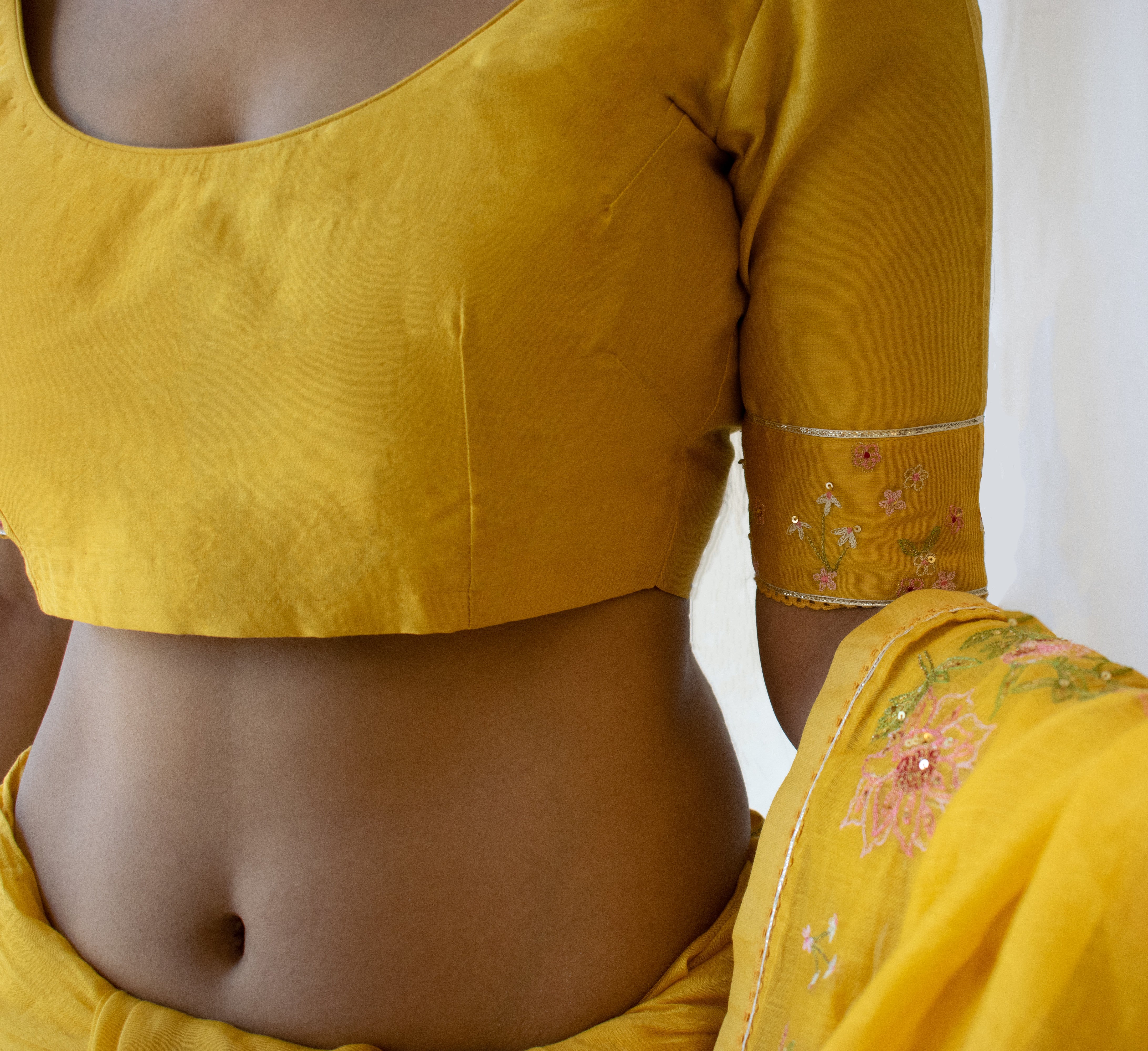 Mustard Miniature Blouse
