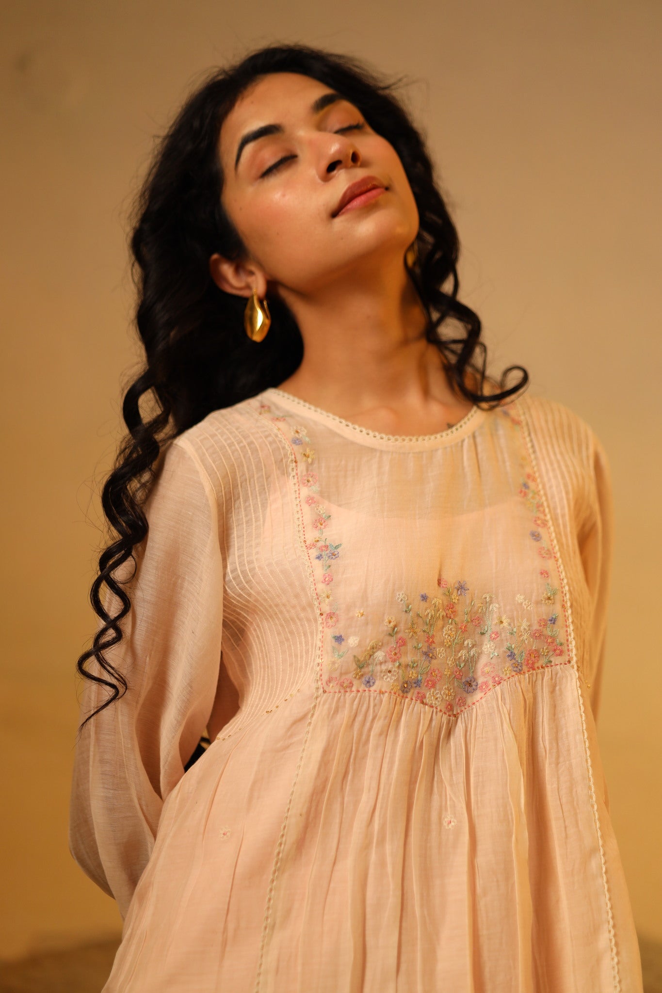 Ivory pink lovebirds suit set