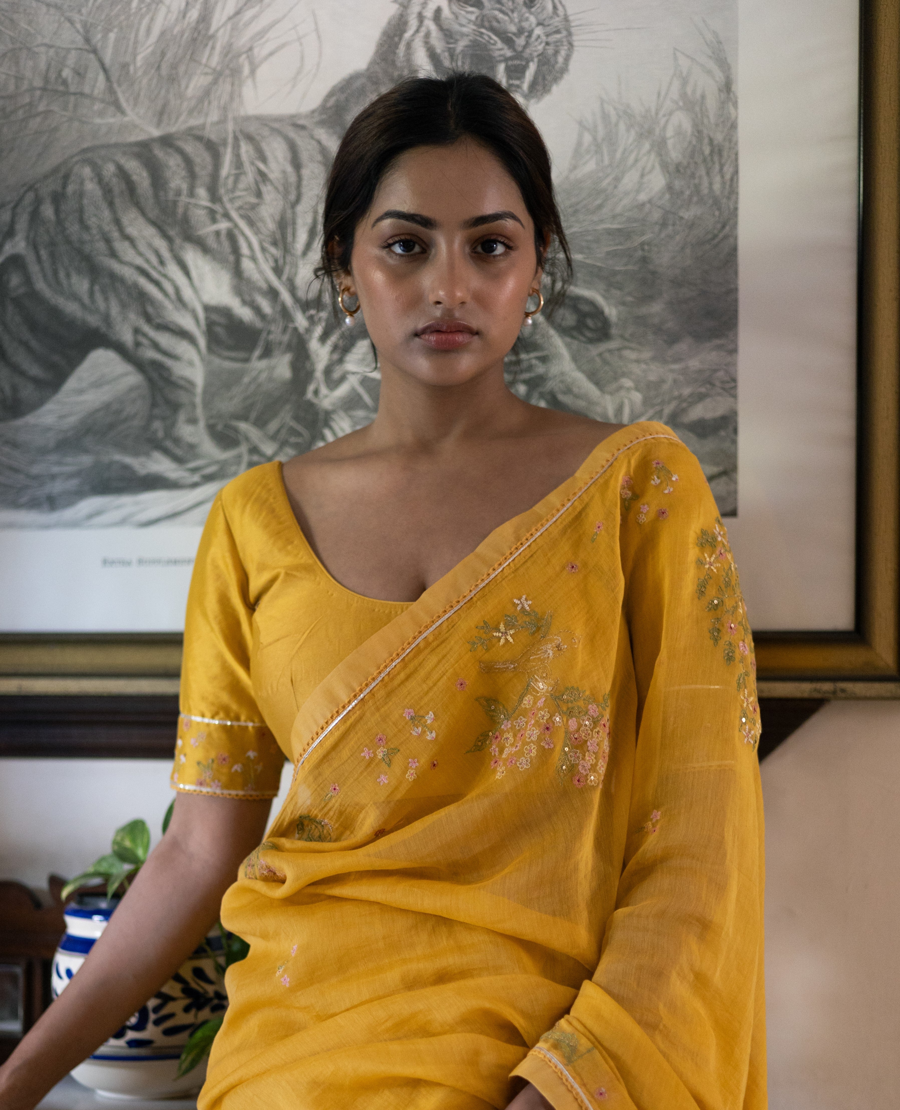 Mustard Miniature Blouse
