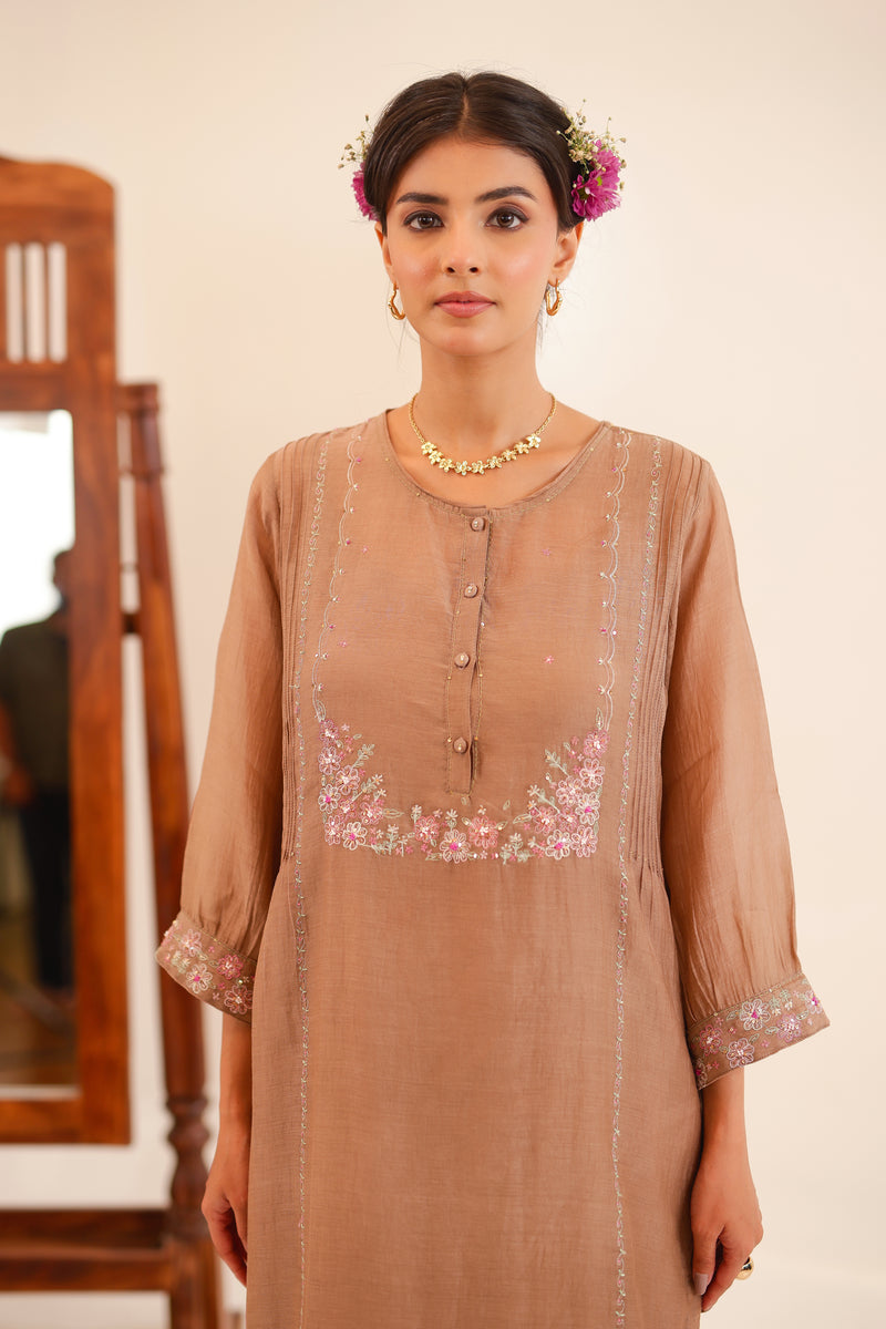 Chiku beaded bageecha suit set