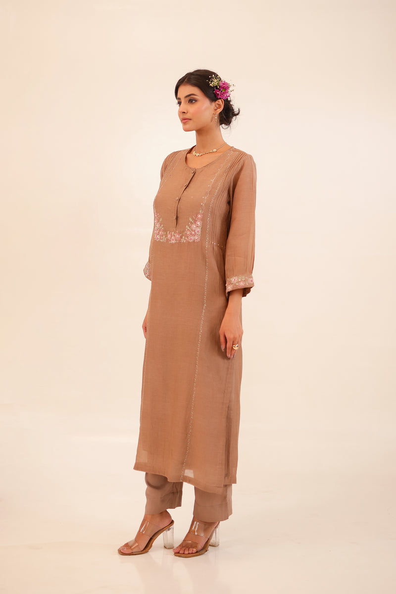 Chiku beaded bageecha suit set
