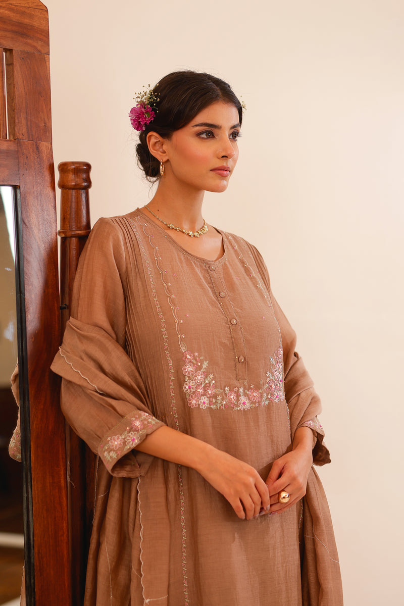 Chiku beaded bageecha suit set