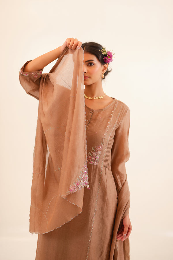 Chiku beaded bageecha suit set