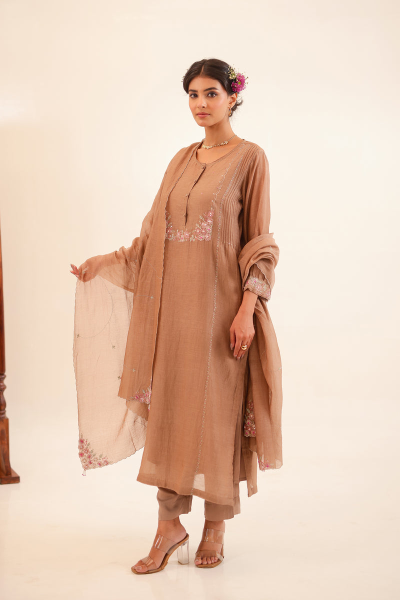 Chiku beaded bageecha suit set
