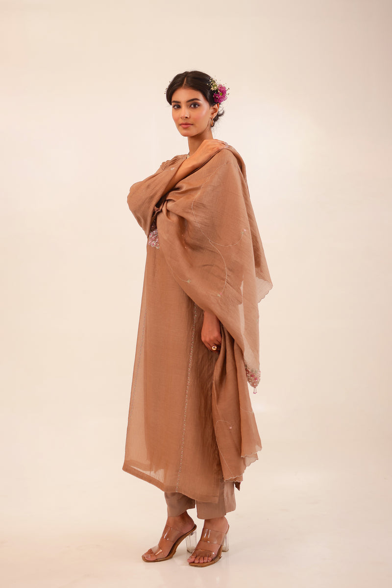 Chiku beaded bageecha suit set