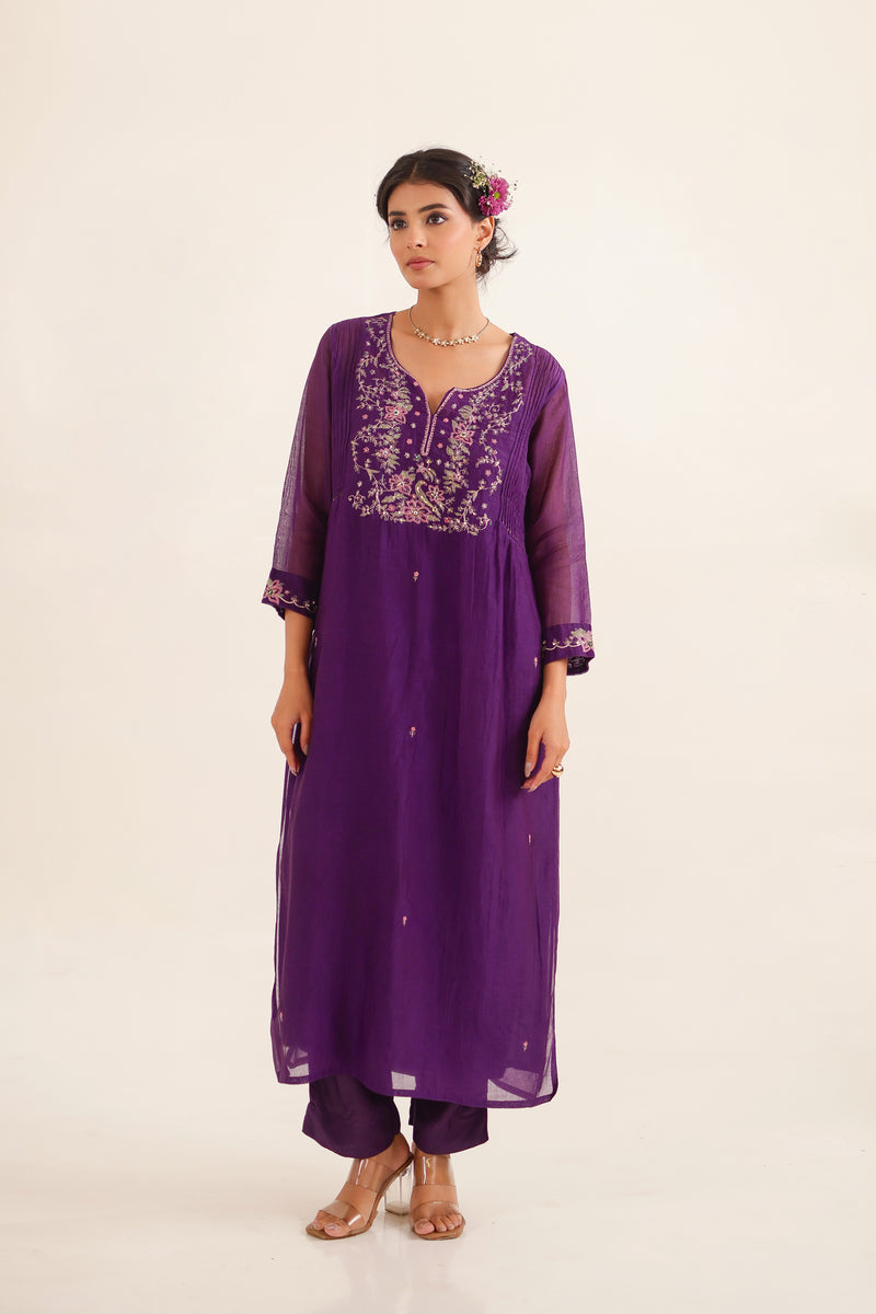 PURPLE DAYDREAM SUIT SET