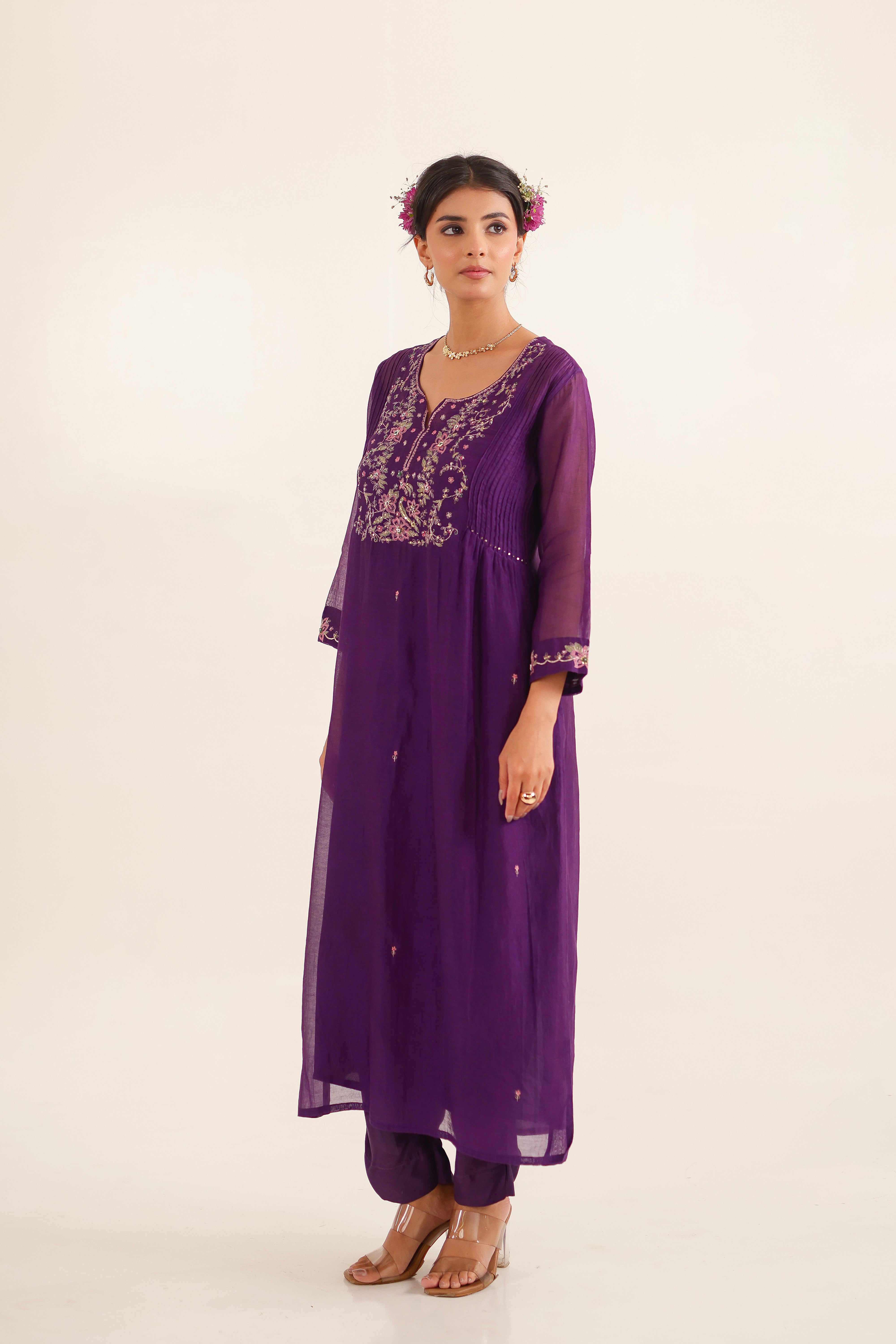 PURPLE DAYDREAM SUIT SET