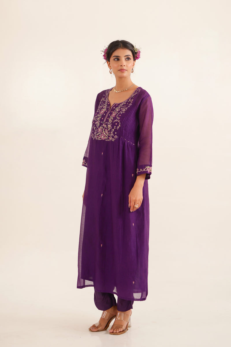 PURPLE DAYDREAM SUIT SET