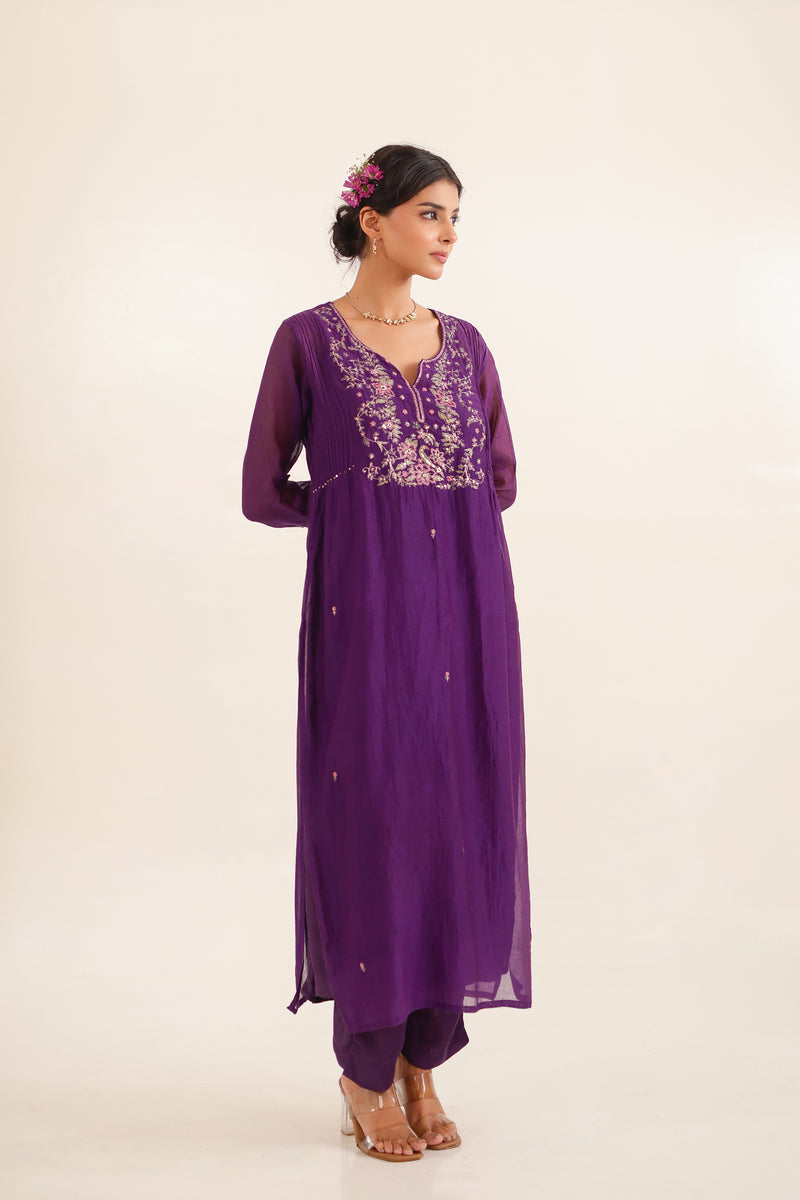 PURPLE DAYDREAM SUIT SET