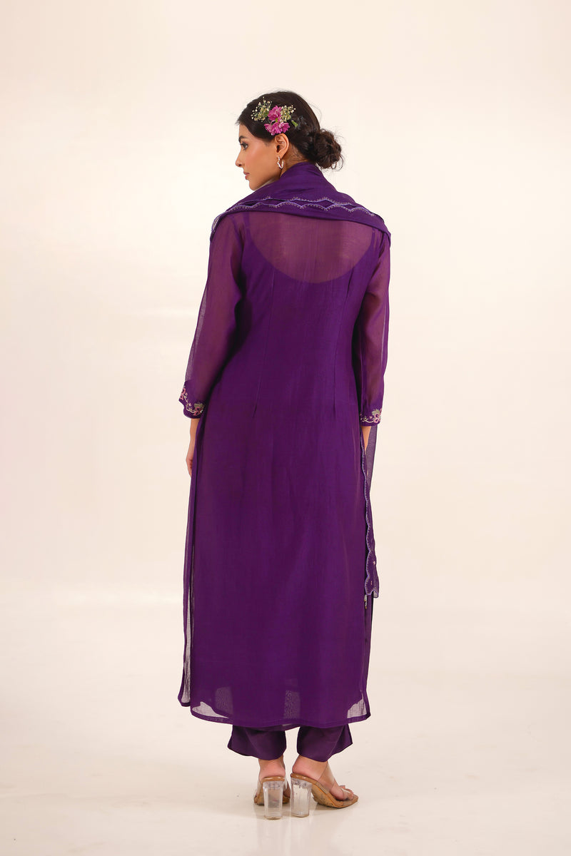 PURPLE DAYDREAM SUIT SET