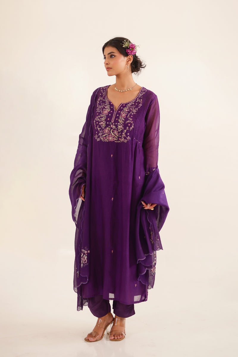 PURPLE DAYDREAM SUIT SET