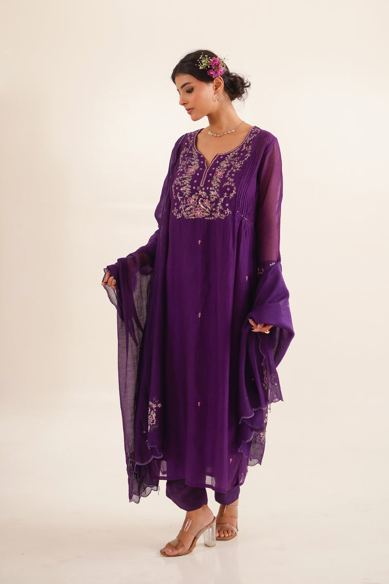 PURPLE DAYDREAM SUIT SET