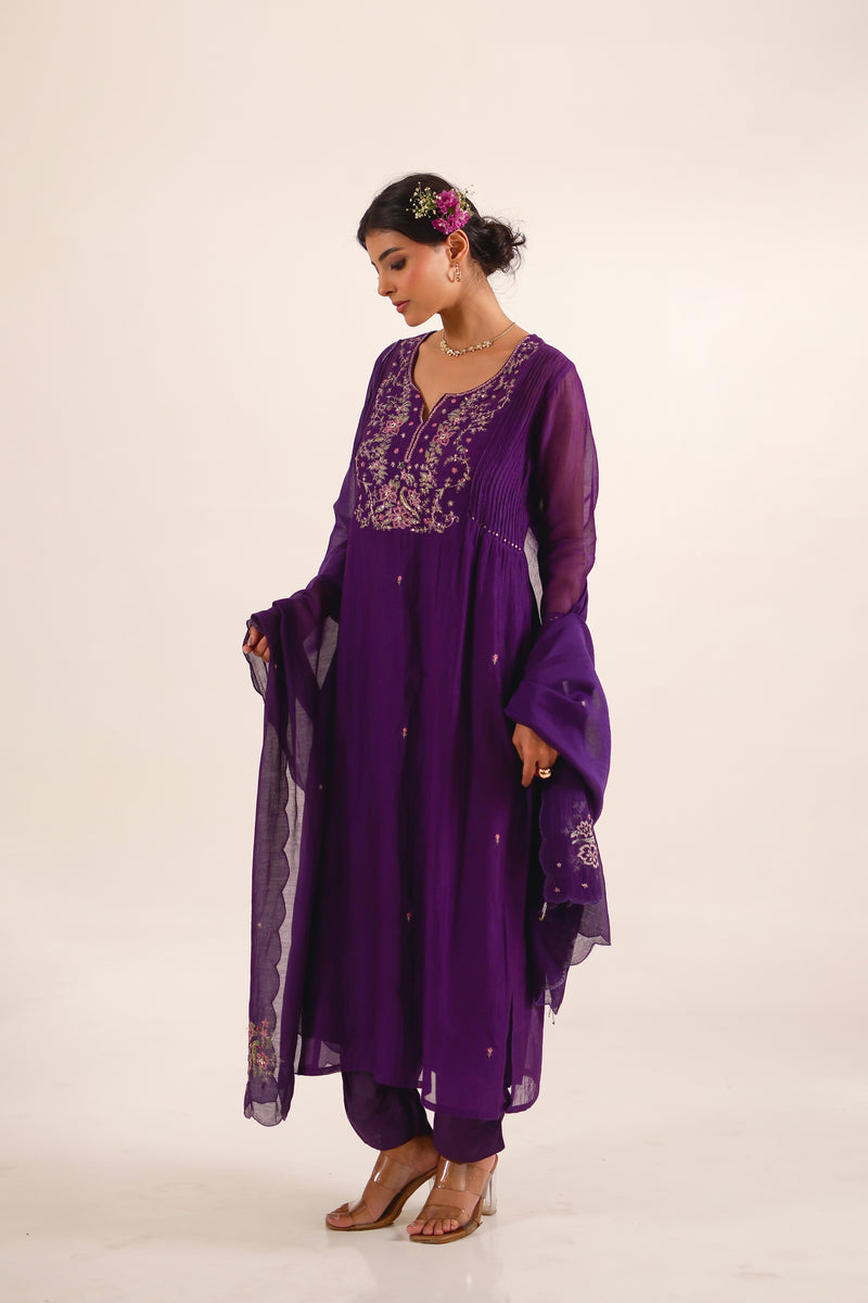PURPLE DAYDREAM SUIT SET