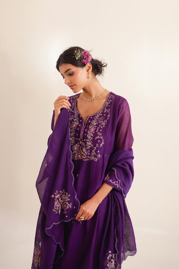 PURPLE DAYDREAM SUIT SET