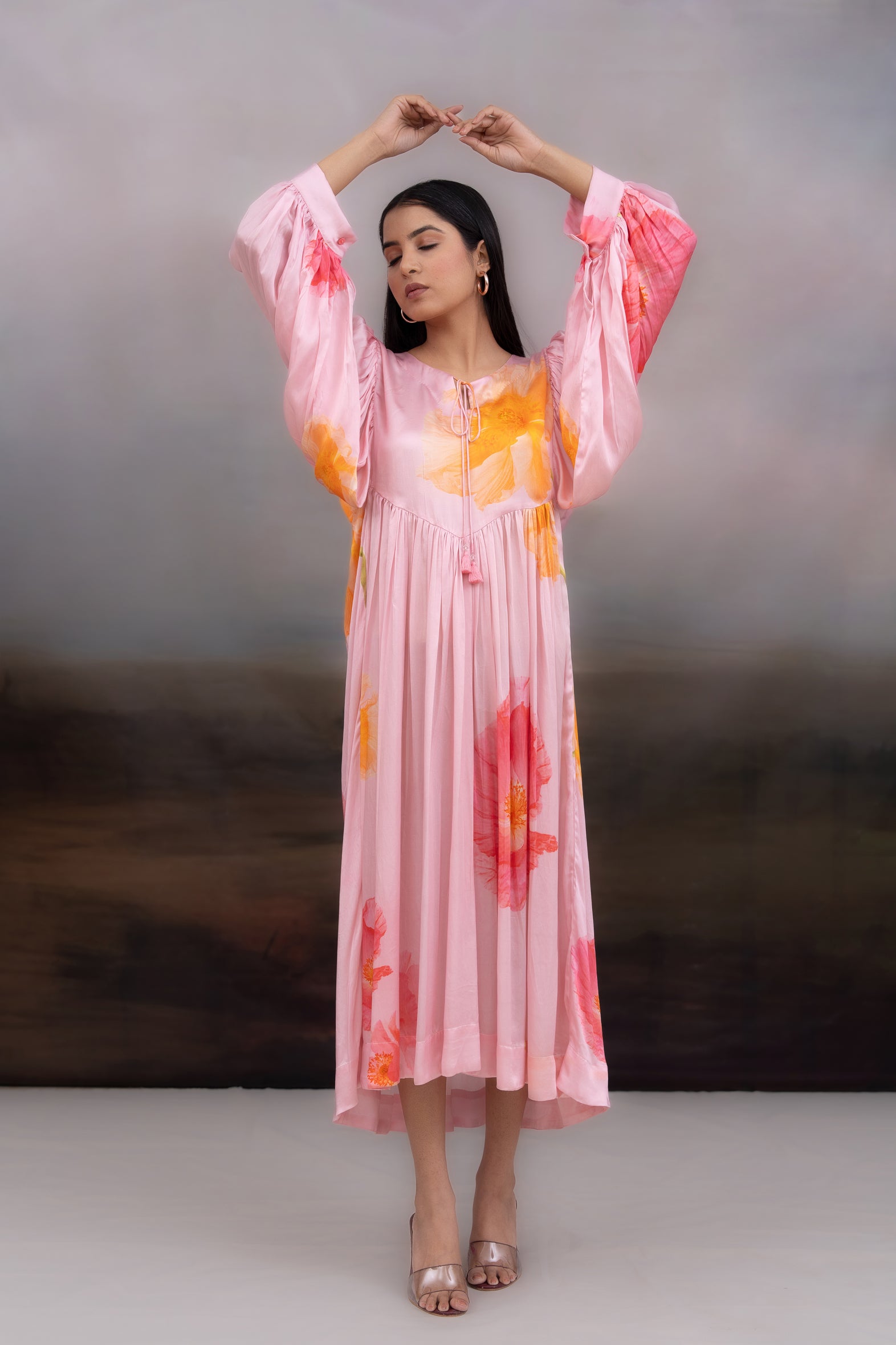 Pink bloom Dress
