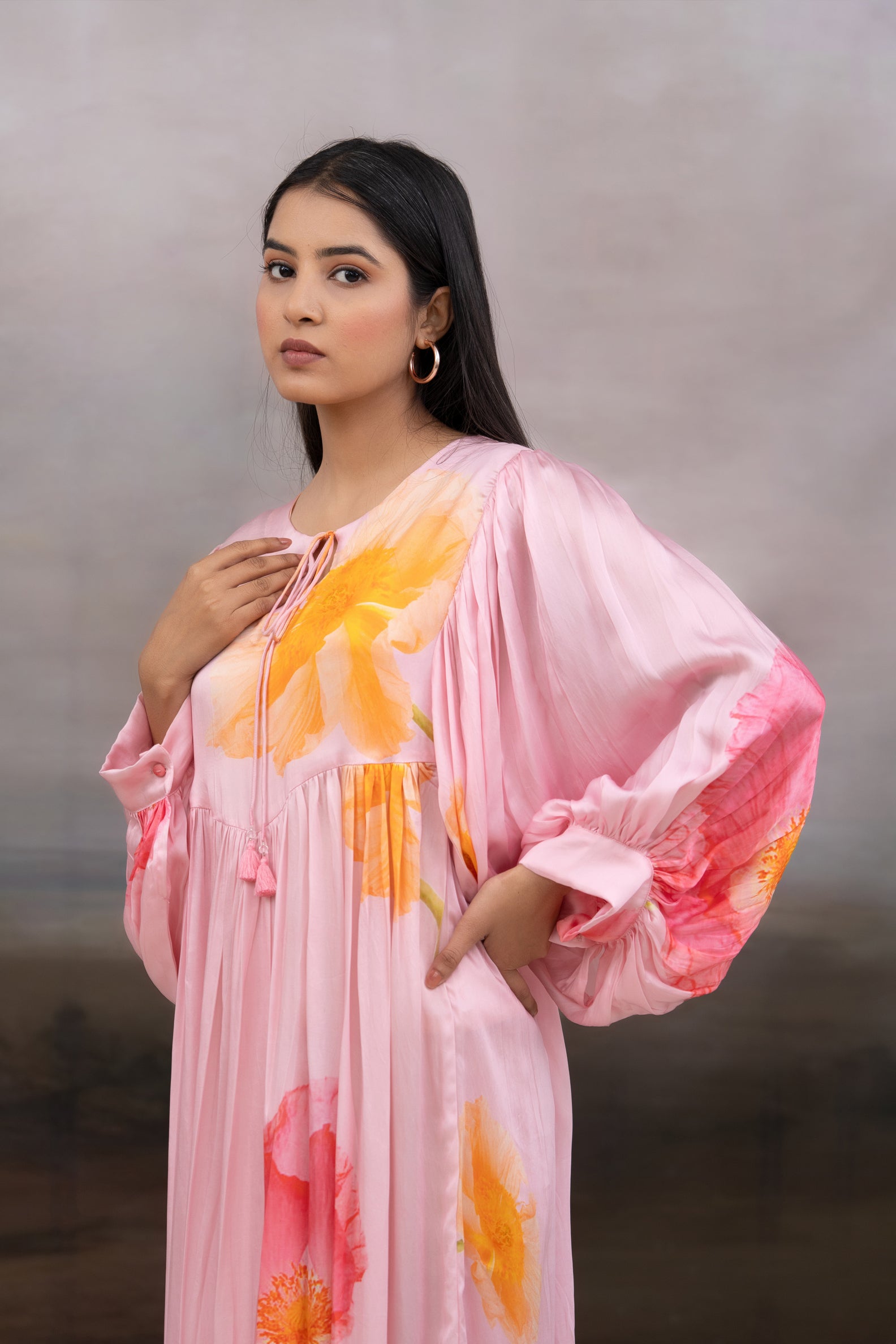 Pink bloom Dress
