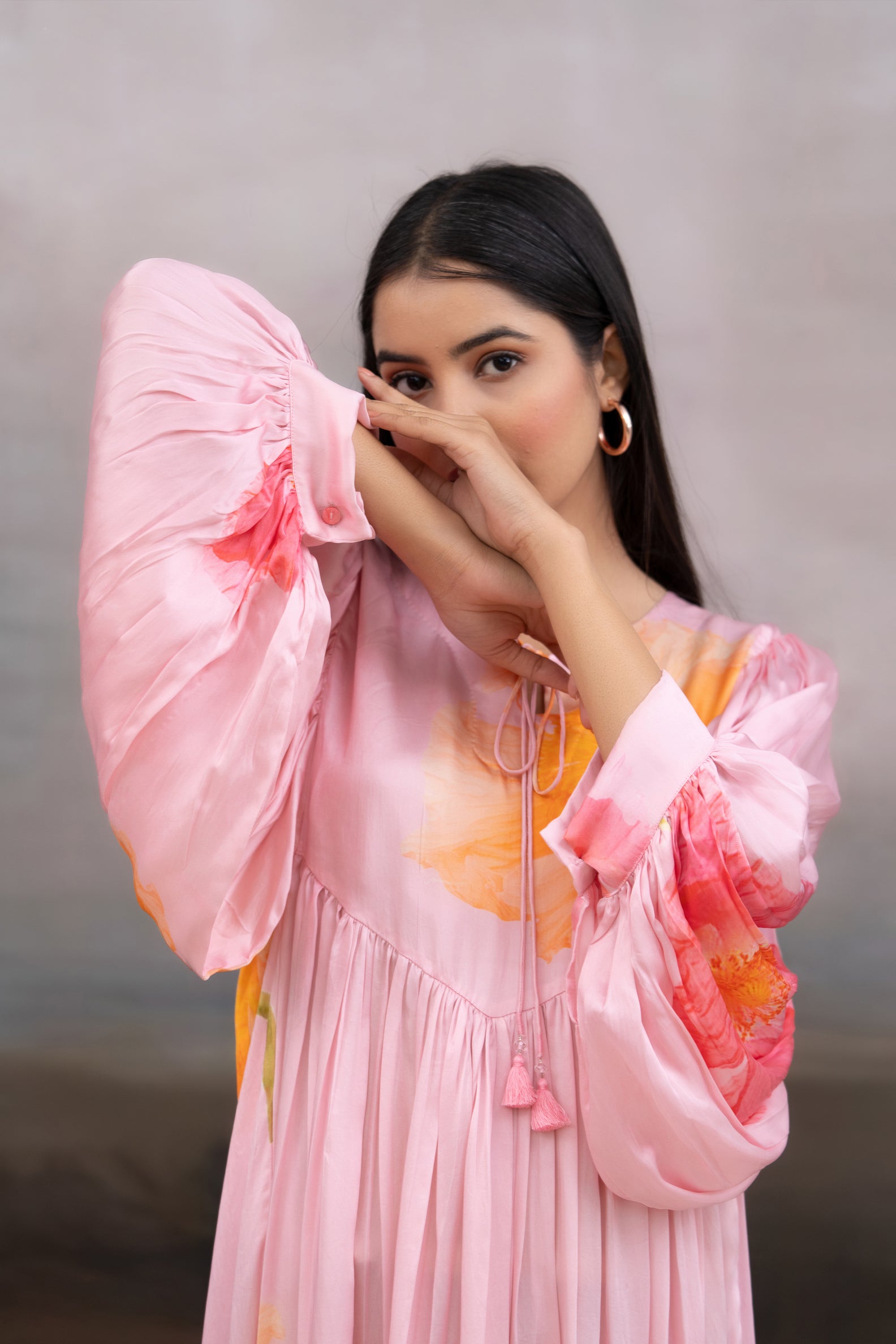 Pink bloom Dress