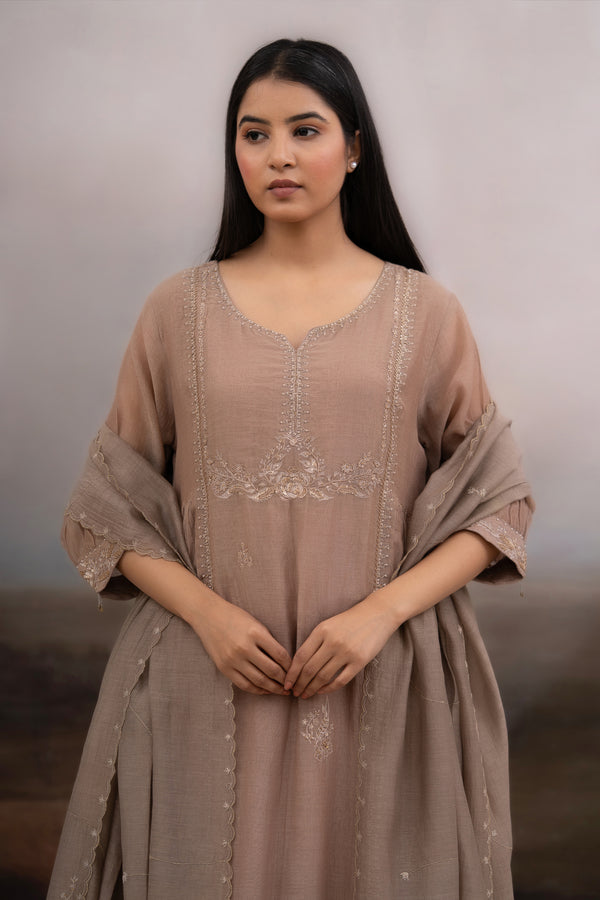 Chiku Gold Rose kurta set