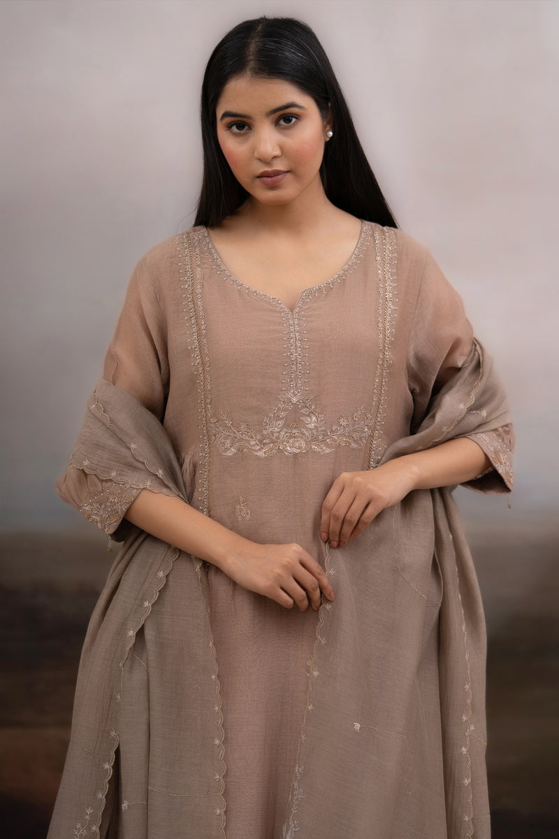 Chiku Gold Rose kurta set