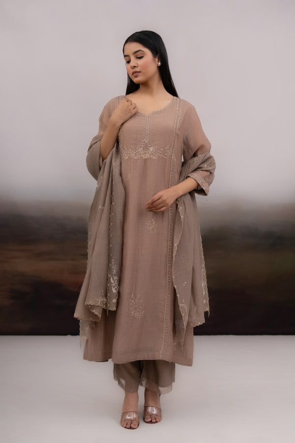 Chiku Gold Rose kurta set