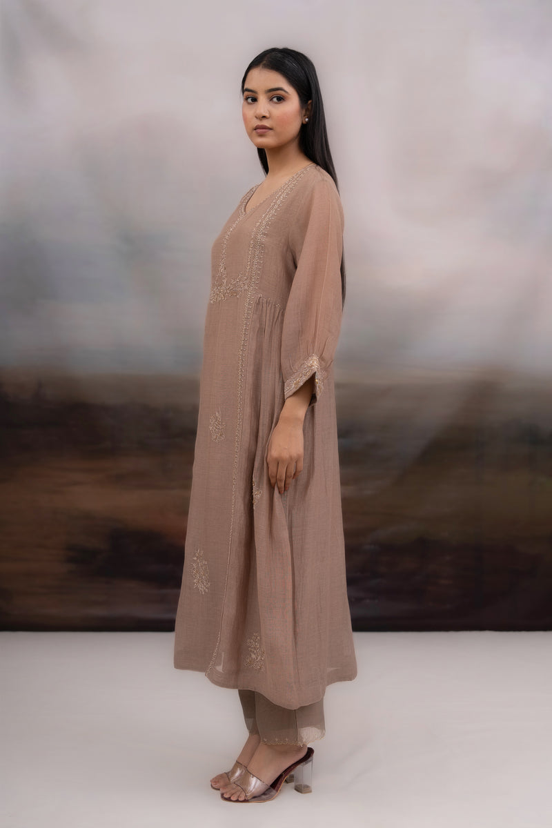 Chiku Gold Rose kurta set