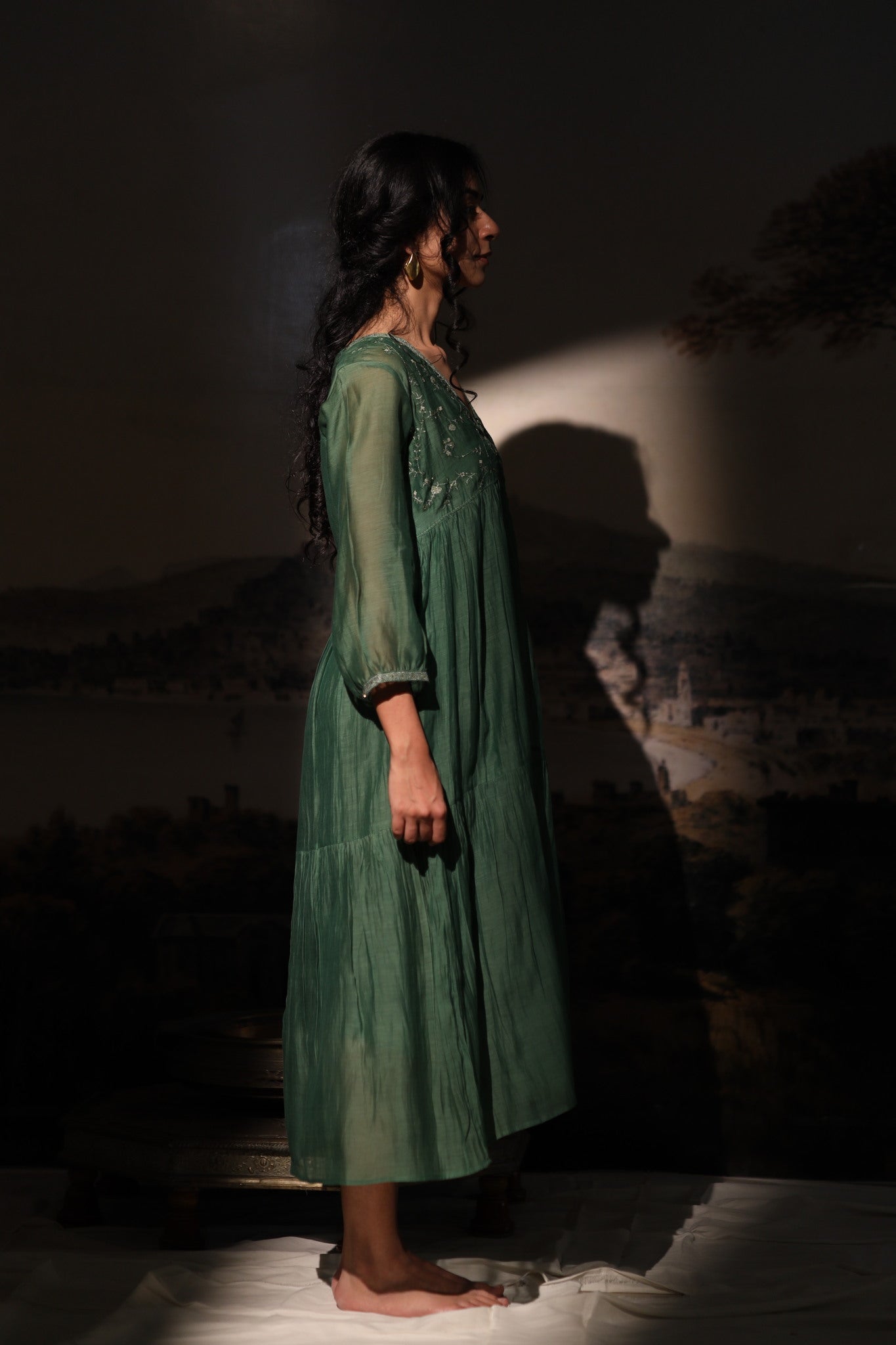GREEN MIDNIGHT DREAM DRESS