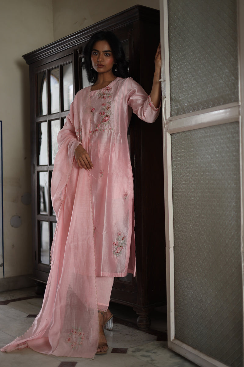 Blush pink Dream garden Suit set