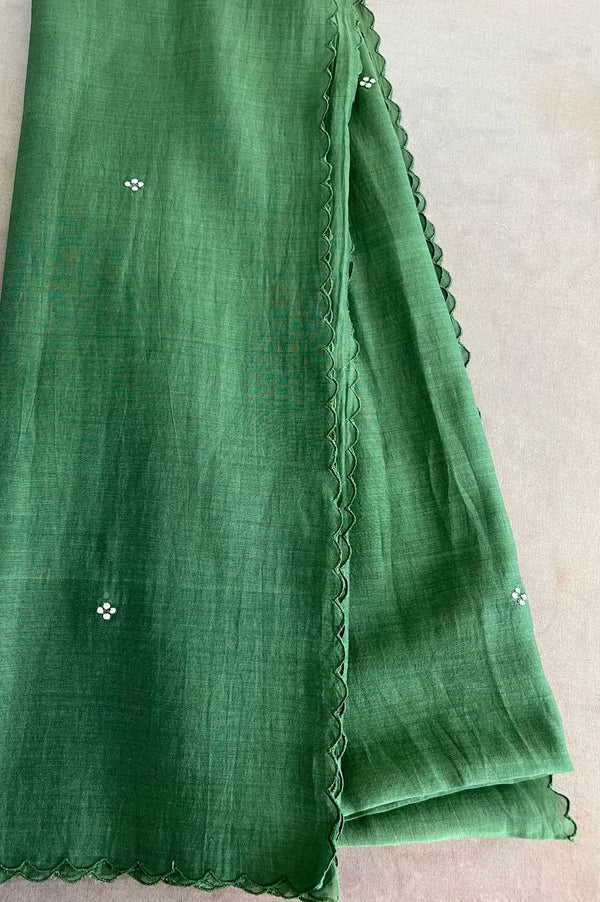 GREEN BUTI DUPATTA